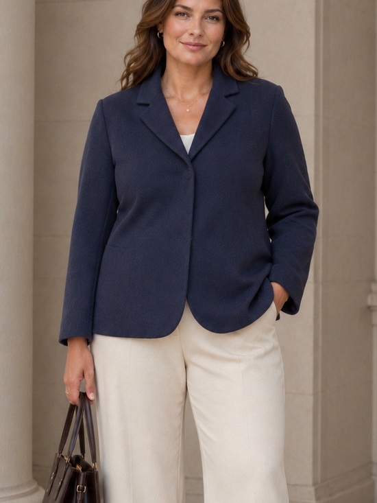 Lafayette 148 New York Jackets & Blazers - Vintage LAFAYETTE 148 Cashmere Blazer 12 Career Old Money Quiet Luxury NYC Made